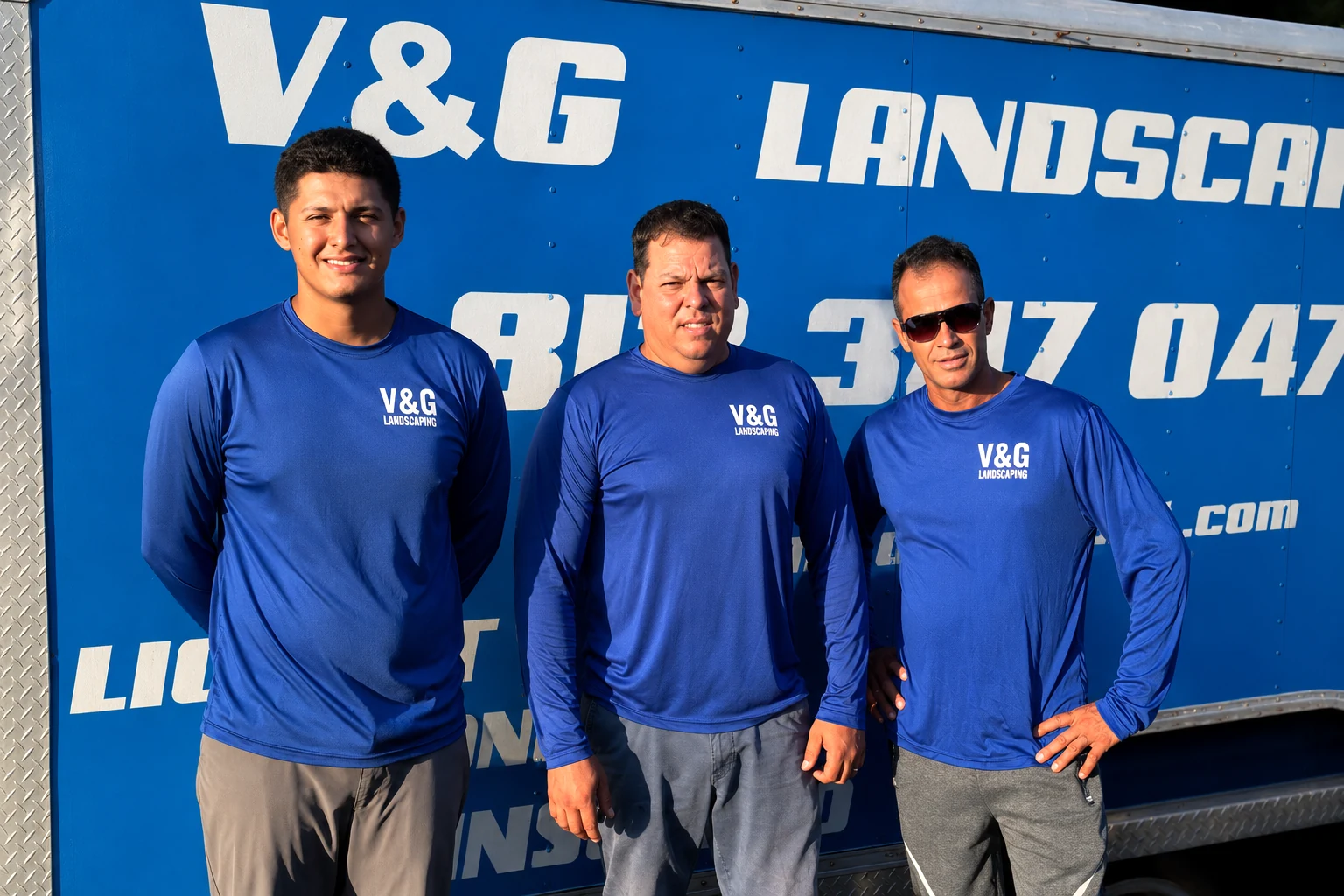 V&G Landscaping crew