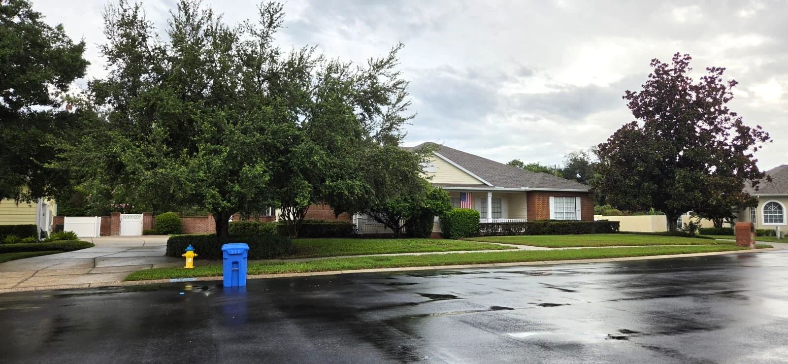 Well-Maintained Front Landscape by V&G Landscaping of Tampa Bay